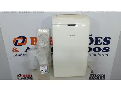 LOTE 276 - 01 AR CONDICIONADO PORTÁTIL 12000 BTU MARCA CONSUL. (NO ESTADO) ATENÇÃO! FAZER A VISITAÇÃO ANTES DE ARREMATAR, NÃO SABEMOS SE FUNCIONA, LEILÃO NÃO TEM GARANTIA E NEM DEVOLUÇÃO, SUJEITO A POSSÍVEIS AVARIAS VISÍVEIS/OCULTAS E/OU AUSÊNCIA DE COMPONENTES.