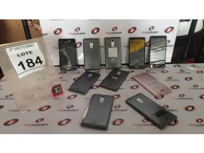 LOTE 184 - 10 CELULARES MARCA POSITIVO. (NO ESTADO) ATENÇÃO! FAZER A VISITAÇÃO ANTES DE ARREMATAR, NÃO SABEMOS SE FUNCIONA, LEILÃO NÃO TEM GARANTIA E NEM DEVOLUÇÃO, SUJEITO A POSSÍVEIS AVARIAS VISÍVEIS/OCULTAS E/OU AUSÊNCIA DE COMPONENTES