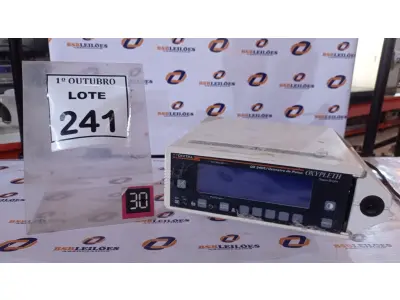 LOTE 241 - 01 OXÍMETRO DE PULSO. (NO ESTADO) ATENÇÃO! FAZER A VISITAÇÃO ANTES DE ARREMATAR, NÃO SABEMOS SE FUNCIONA, LEILÃO NÃO TEM GARANTIA E NEM DEVOLUÇÃO, SUJEITO A POSSÍVEIS AVARIAS VISÍVEIS/OCULTAS E/OU AUSÊNCIA DE COMPONENTES.