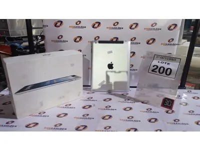 LOTE 200 - 01 IPAD. (NO ESTADO) ATENÇÃO! FAZER A VISITAÇÃO ANTES DE ARREMATAR, NÃO SABEMOS SE FUNCIONA, LEILÃO NÃO TEM GARANTIA E NEM DEVOLUÇÃO, SUJEITO A POSSÍVEIS AVARIAS VISÍVEIS/OCULTAS E/OU AUSÊNCIA DE COMPONENTES.