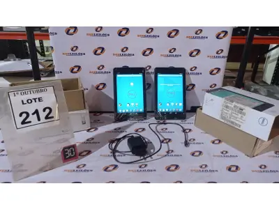 LOTE 212 - 02 TABLETS MODELO VENUE 7 16GB TELA HD 7’’ MARCA DELL. (NO ESTADO) ATENÇÃO! FAZER A VISITAÇÃO ANTES DE ARREMATAR, NÃO SABEMOS SE FUNCIONA, LEILÃO NÃO TEM GARANTIA E NEM DEVOLUÇÃO, SUJEITO A POSSÍVEIS AVARIAS VISÍVEIS/OCULTAS E/OU AUSÊNCIA DE COMPONENTES.
