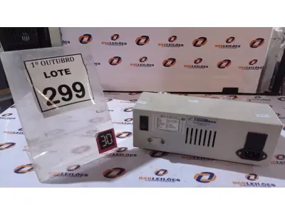 LOTE 299 - 01 APARELHO PARA ELETROTERAPIA. (NO ESTADO) ATENÇÃO! FAZER A VISITAÇÃO ANTES DE ARREMATAR, NÃO SABEMOS SE FUNCIONA, LEILÃO NÃO TEM GARANTIA E NEM DEVOLUÇÃO, SUJEITO A POSSÍVEIS AVARIAS VISÍVEIS/OCULTAS E/OU AUSÊNCIA DE COMPONENTES.