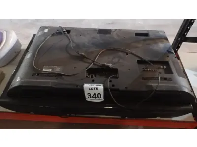 LOTE 340 - 01 TV LCD 42’’ MARCA PANASONIC E 01 TV LCD 40’’ MARCA SONY COM AVARIAS. (NO ESTADO) ATENÇÃO! FAZER A VISITAÇÃO ANTES DE ARREMATAR, NÃO SABEMOS SE FUNCIONA, LEILÃO NÃO TEM GARANTIA E NEM DEVOLUÇÃO, SUJEITO A POSSÍVEIS AVARIAS VISÍVEIS/OCULTAS E/OU AUSÊNCIA DE COMPONENTES.