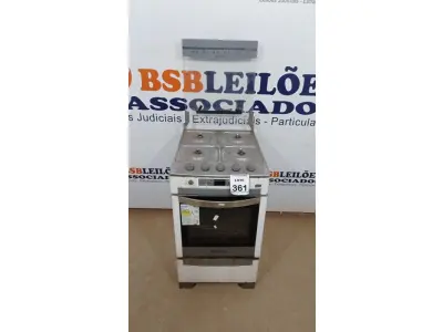 LOTE 361 - 01 FOGÃO 04 BOCAS MARCA BRASTEMP. (NO ESTADO) ATENÇÃO! FAZER A VISITAÇÃO ANTES DE ARREMATAR, NÃO SABEMOS SE FUNCIONA, LEILÃO NÃO TEM GARANTIA E NEM DEVOLUÇÃO, SUJEITO A POSSÍVEIS AVARIAS VISÍVEIS/OCULTAS E/OU AUSÊNCIA DE COMPONENTES.