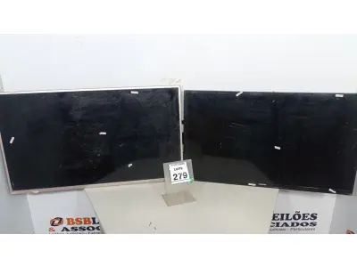 LOTE 279 - 01 TV LCD 42’’ MARCA PHILCO E 01 TV LCD 39’’ MARCA SAMSUNG. (NO ESTADO) ATENÇÃO! FAZER A VISITAÇÃO ANTES DE ARREMATAR, NÃO SABEMOS SE FUNCIONA, LEILÃO NÃO TEM GARANTIA E NEM DEVOLUÇÃO, SUJEITO A POSSÍVEIS AVARIAS VISÍVEIS/OCULTAS E/OU AUSÊNCIA DE COMPONENTES.
