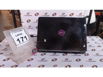 LOTE 171 - 01 NOTEBOOK I5 MARCA DELL. (NO ESTADO) ATENÇÃO! FAZER A VISITAÇÃO ANTES DE ARREMATAR, NÃO SABEMOS SE FUNCIONA, LEILÃO NÃO TEM GARANTIA E NEM DEVOLUÇÃO, SUJEITO A POSSÍVEIS AVARIAS VISÍVEIS/OCULTAS E/OU AUSÊNCIA DE COMPONENTES.