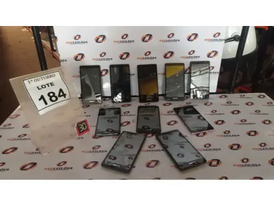 LOTE 184 - 10 CELULARES MARCA POSITIVO. (NO ESTADO) ATENÇÃO! FAZER A VISITAÇÃO ANTES DE ARREMATAR, NÃO SABEMOS SE FUNCIONA, LEILÃO NÃO TEM GARANTIA E NEM DEVOLUÇÃO, SUJEITO A POSSÍVEIS AVARIAS VISÍVEIS/OCULTAS E/OU AUSÊNCIA DE COMPONENTES