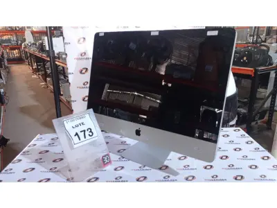 LOTE 173 - 01 IMAC APPLE. (NO ESTADO) ATENÇÃO! FAZER A VISITAÇÃO ANTES DE ARREMATAR, NÃO SABEMOS SE FUNCIONA, LEILÃO NÃO TEM GARANTIA E NEM DEVOLUÇÃO, SUJEITO A POSSÍVEIS AVARIAS VISÍVEIS/OCULTAS E/OU AUSÊNCIA DE COMPONENTES.