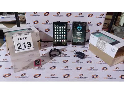 LOTE 213 - 02 TABLETS MODELO VENUE 7 16GB TELA HD 7’’ MARCA DELL. (NO ESTADO) ATENÇÃO! FAZER A VISITAÇÃO ANTES DE ARREMATAR, NÃO SABEMOS SE FUNCIONA, LEILÃO NÃO TEM GARANTIA E NEM DEVOLUÇÃO, SUJEITO A POSSÍVEIS AVARIAS VISÍVEIS/OCULTAS E/OU AUSÊNCIA DE COMPONENTES.