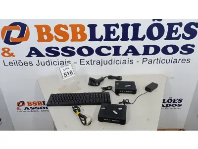 LOTE 516 - 02 MINIS PC MARCA INIT, 901 LEITORA DE CÓDIGOS DE BARRA E 01 TECLADO DE PC MARCA POSITIVO. (NO ESTADO) ATENÇÃO! FAZER A VISITAÇÃO ANTES DE ARREMATAR, NÃO SABEMOS SE FUNCIONA, LEILÃO NÃO TEM GARANTIA E NEM DEVOLUÇÃO, SUJEITO A POSSÍVEIS AVARIAS VISÍVEIS/OCULTAS E/OU AUSÊNCIA DE COMPONENTES.