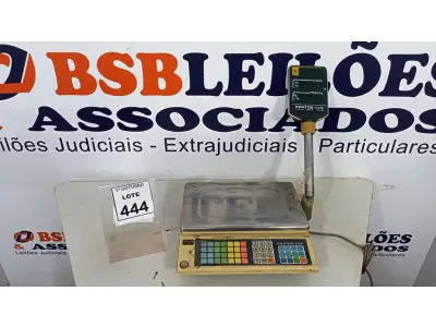 LOTE 444 - 01 BALANÇA DIGITAL MARCA KRATOS MAX. 15KG. (NO ESTADO) ATENÇÃO! FAZER A VISITAÇÃO ANTES DE ARREMATAR, NÃO SABEMOS SE FUNCIONA, LEILÃO NÃO TEM GARANTIA E NEM DEVOLUÇÃO, SUJEITO A POSSÍVEIS AVARIAS VISÍVEIS/OCULTAS E/OU AUSÊNCIA DE COMPONENTES.