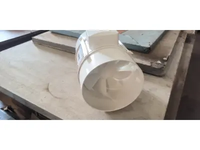 LOTE 026 - 01 EXAUSTOR INLINE AXIAL MISTO PARA TUBOS 220V. (NO ESTADO) ATENÇÃO! FAZER A VISITAÇÃO ANTES DE ARREMATAR, NÃO SABEMOS SE FUNCIONA, LEILÃO NÃO TEM GARANTIA E NEM DEVOLUÇÃO, SUJEITO A POSSÍVEIS AVARIAS VISÍVEIS/OCULTAS E/OU AUSÊNCIA DE COMPONENTES.