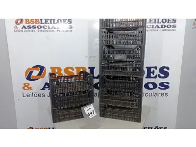 LOTE 497 - 10 CESTAS ORGANIZADORAS. (NO ESTADO) ATENÇÃO! FAZER A VISITAÇÃO ANTES DE ARREMATAR, NÃO SABEMOS SE FUNCIONA, LEILÃO NÃO TEM GARANTIA E NEM DEVOLUÇÃO, SUJEITO A POSSÍVEIS AVARIAS VISÍVEIS/OCULTAS E/OU AUSÊNCIA DE COMPONENTES.