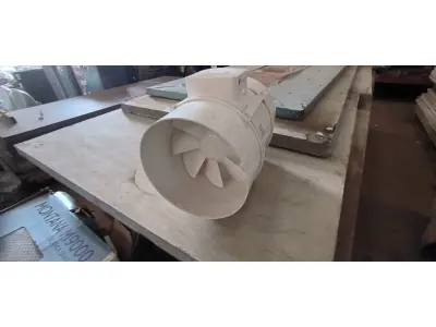 LOTE 028 - 01 EXAUSTOR INLINE AXIAL MISTO PARA TUBOS 220V. (NO ESTADO) ATENÇÃO! FAZER A VISITAÇÃO ANTES DE ARREMATAR, NÃO SABEMOS SE FUNCIONA, LEILÃO NÃO TEM GARANTIA E NEM DEVOLUÇÃO, SUJEITO A POSSÍVEIS AVARIAS VISÍVEIS/OCULTAS E/OU AUSÊNCIA DE COMPONENTES.