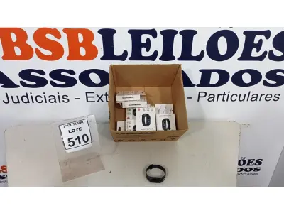 LOTE 510 - 01 LOTE COM VÁRIOS RELÓGIOS SMARTBAND FIT. (NO ESTADO) ATENÇÃO! FAZER A VISITAÇÃO ANTES DE ARREMATAR, NÃO SABEMOS SE FUNCIONA, LEILÃO NÃO TEM GARANTIA E NEM DEVOLUÇÃO, SUJEITO A POSSÍVEIS AVARIAS VISÍVEIS/OCULTAS E/OU AUSÊNCIA DE COMPONENTES.