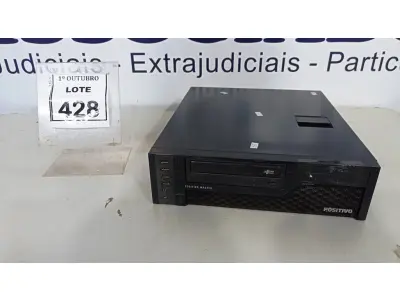 LOTE 428 - 01 CPU MARCA POSITIVO COM 8GB MEMÓRIA COM SSD E HD. (NO ESTADO) ATENÇÃO! FAZER A VISITAÇÃO ANTES DE ARREMATAR, NÃO SABEMOS SE FUNCIONA, LEILÃO NÃO TEM GARANTIA E NEM DEVOLUÇÃO, SUJEITO A POSSÍVEIS AVARIAS VISÍVEIS/OCULTAS E/OU AUSÊNCIA DE COMPONENTES.
