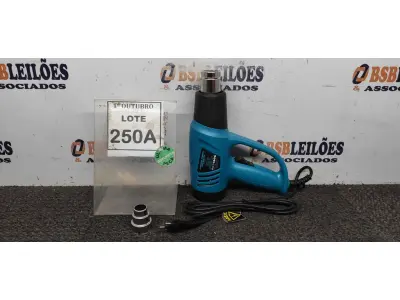 LOTE 250 - 01 SOPRADOR TÉRMICO 220V 2000W DUAS VELOCIDADES (NOVO) (NO ESTADO) ATENÇÃO! FAZER A VISITAÇÃO ANTES DE ARREMATAR, NÃO SABEMOS SE FUNCIONA, LEILÃO NÃO TEM GARANTIA E NEM DEVOLUÇÃO, SUJEITO A POSSÍVEIS AVARIAS VISÍVEIS/OCULTAS E/OU AUSÊNCIA DE COMPONENTES.