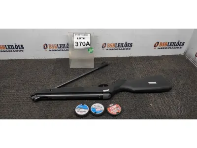 LOTE 370 - 01 ESPINGARDA DE CHUMBINHO 5.5MM MARCA ROSSI COM 03 CAIXAS DE CHUMBO. (NO ESTADO) ATENÇÃO! FAZER A VISITAÇÃO ANTES DE ARREMATAR, NÃO SABEMOS SE FUNCIONA, LEILÃO NÃO TEM GARANTIA E NEM DEVOLUÇÃO, SUJEITO A POSSÍVEIS AVARIAS VISÍVEIS/OCULTAS E/OU AUSÊNCIA DE COMPONENTES.