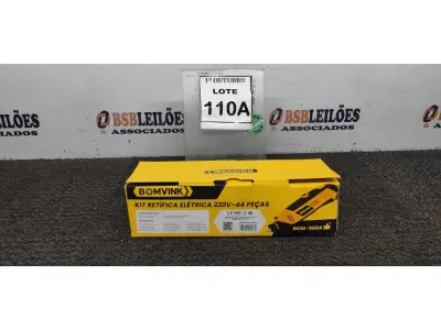 LOTE 110 - 01 KIT RETIFICA ELÉTRICA 220V 44 PEÇAS (PRODUTO NOVO). (NO ESTADO) ATENÇÃO! FAZER A VISITAÇÃO ANTES DE ARREMATAR, NÃO SABEMOS SE FUNCIONA, LEILÃO NÃO TEM GARANTIA E NEM DEVOLUÇÃO, SUJEITO A POSSÍVEIS AVARIAS VISÍVEIS/OCULTAS E/OU AUSÊNCIA DE COMPONENTES.