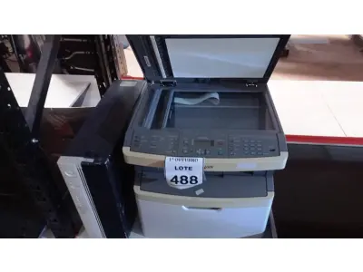 LOTE 488 - 01 IMPRESSORA MODELO X364DN MARCA LEXMARK E 01 NOBREAK. (NO ESTADO) ATENÇÃO! FAZER A VISITAÇÃO ANTES DE ARREMATAR, NÃO SABEMOS SE FUNCIONA, LEILÃO NÃO TEM GARANTIA E NEM DEVOLUÇÃO, SUJEITO A POSSÍVEIS AVARIAS VISÍVEIS/OCULTAS E/OU AUSÊNCIA DE COMPONENTES.