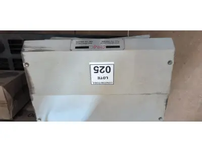 LOTE 025 - 01 RESISTOR DE FRENAGEM PARA GRUA OHMIC 8.8KW. (NO ESTADO) ATENÇÃO! FAZER A VISITAÇÃO ANTES DE ARREMATAR, NÃO SABEMOS SE FUNCIONA, LEILÃO NÃO TEM GARANTIA E NEM DEVOLUÇÃO, SUJEITO A POSSÍVEIS AVARIAS VISÍVEIS/OCULTAS E/OU AUSÊNCIA DE COMPONENTES.