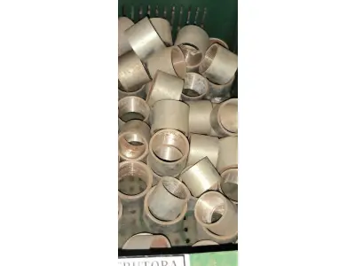 LOTE 271 - 01 LOTE COM LUVAS DE EMENDA ZINCADA 2”. (CAIXA ORGANIZADORA NAO INCLUSA) (NO ESTADO) ATENÇÃO! FAZER A VISITAÇÃO ANTES DE ARREMATAR, NÃO SABEMOS SE FUNCIONA, LEILÃO NÃO TEM GARANTIA E NEM DEVOLUÇÃO, SUJEITO A POSSÍVEIS AVARIAS VISÍVEIS/OCULTAS E/OU AUSÊNCIA DE COMPONENTES.