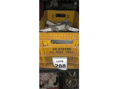 LOTE 288 - 01 LOTE COM JUNÇÃO INTERNA TIPO I. (CAIXA ORGANIZADORA NAO INCLUSA) (NO ESTADO) ATENÇÃO! FAZER A VISITAÇÃO ANTES DE ARREMATAR, NÃO SABEMOS SE FUNCIONA, LEILÃO NÃO TEM GARANTIA E NEM DEVOLUÇÃO, SUJEITO A POSSÍVEIS AVARIAS VISÍVEIS/OCULTAS E/OU AUSÊNCIA DE COMPONENTES.