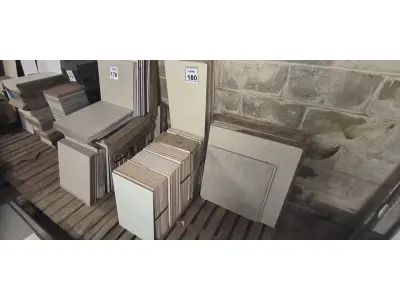 LOTE 180 - 01 LOTE COM REVESTIMENTOS DIVERSOS TAMANHO E CORES. (NO ESTADO) ATENÇÃO! FAZER A VISITAÇÃO ANTES DE ARREMATAR, NÃO SABEMOS SE FUNCIONA, LEILÃO NÃO TEM GARANTIA E NEM DEVOLUÇÃO, SUJEITO A POSSÍVEIS AVARIAS VISÍVEIS/OCULTAS E/OU AUSÊNCIA DE COMPONENTES.