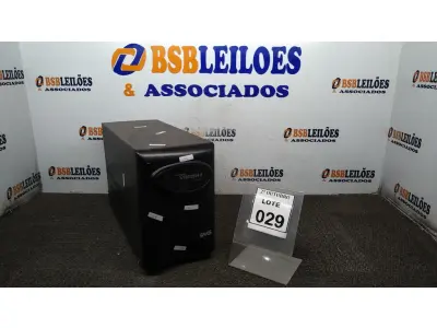 LOTE 029 - 01 NOBREAK MARCA SMS. (NO ESTADO) ATENÇÃO! FAZER A VISITAÇÃO ANTES DE ARREMATAR, NÃO SABEMOS SE FUNCIONA, LEILÃO NÃO TEM GARANTIA E NEM DEVOLUÇÃO, SUJEITO A POSSÍVEIS AVARIAS VISÍVEIS/OCULTAS E/OU AUSÊNCIA DE COMPONENTES.