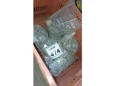 LOTE 474 - 01 LOTE COM PORCAS LOZANGO. (CAIXA ORGANIZADORA NAO INCLUSA) (NO ESTADO) ATENÇÃO! FAZER A VISITAÇÃO ANTES DE ARREMATAR, NÃO SABEMOS SE FUNCIONA, LEILÃO NÃO TEM GARANTIA E NEM DEVOLUÇÃO, SUJEITO A POSSÍVEIS AVARIAS VISÍVEIS/OCULTAS E/OU AUSÊNCIA DE COMPONENTES.