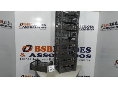 LOTE 063 - 10 CESTAS DE ORGANIZADORAS. (NO ESTADO) ATENÇÃO! FAZER A VISITAÇÃO ANTES DE ARREMATAR, NÃO SABEMOS SE FUNCIONA, LEILÃO NÃO TEM GARANTIA E NEM DEVOLUÇÃO, SUJEITO A POSSÍVEIS AVARIAS VISÍVEIS/OCULTAS E/OU AUSÊNCIA DE COMPONENTES.