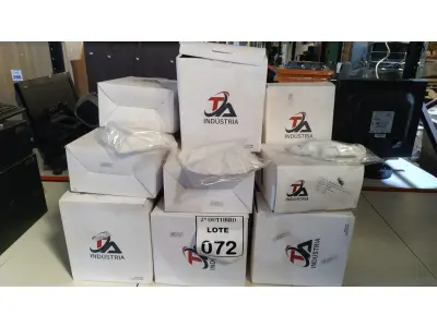 LOTE 072 - 01 LOTE COM GRANDE QUANTIDADE DE MÁS CARAS DESCARTÁVEIS. (NO ESTADO) ATENÇÃO! FAZER A VISITAÇÃO ANTES DE ARREMATAR, NÃO SABEMOS SE FUNCIONA, LEILÃO NÃO TEM GARANTIA E NEM DEVOLUÇÃO, SUJEITO A POSSÍVEIS AVARIAS VISÍVEIS/OCULTAS E/OU AUSÊNCIA DE COMPONENTES.