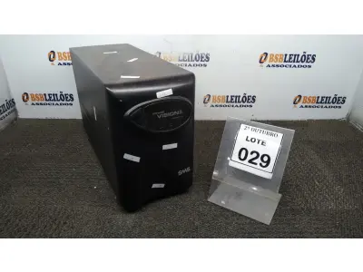 LOTE 029 - 01 NOBREAK MARCA SMS. (NO ESTADO) ATENÇÃO! FAZER A VISITAÇÃO ANTES DE ARREMATAR, NÃO SABEMOS SE FUNCIONA, LEILÃO NÃO TEM GARANTIA E NEM DEVOLUÇÃO, SUJEITO A POSSÍVEIS AVARIAS VISÍVEIS/OCULTAS E/OU AUSÊNCIA DE COMPONENTES.