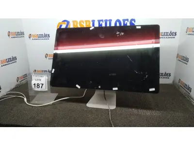 LOTE 187 - 01 IMAC APPLE. (NO ESTADO) ATENÇÃO! FAZER A VISITAÇÃO ANTES DE ARREMATAR, NÃO SABEMOS SE FUNCIONA, LEILÃO NÃO TEM GARANTIA E NEM DEVOLUÇÃO, SUJEITO A POSSÍVEIS AVARIAS VISÍVEIS/OCULTAS E/OU AUSÊNCIA DE COMPONENTES.