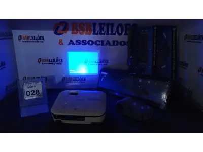 LOTE 028 - 01 SERVIDOR DE RACK MARCA DELL, 03 TECLADOS DE PC COM MOUSE SEM FIO MARCA HP, 01 IMPRESSORA TÉRMICA MARCA ZEBRA E 01 PROJETOR MARCA EPSON. (NO ESTADO) ATENÇÃO! FAZER A VISITAÇÃO ANTES DE ARREMATAR, NÃO SABEMOS SE FUNCIONA, LEILÃO NÃO TEM GARANTIA E NEM DEVOLUÇÃO, SUJEITO A POSSÍVEIS AVARIAS VISÍVEIS/OCULTAS E/OU AUSÊNCIA DE COMPONENTES.