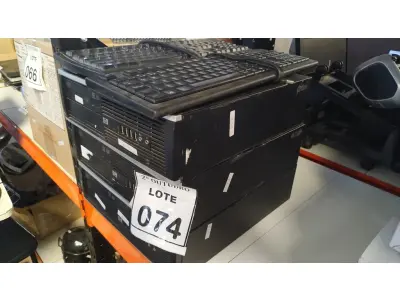 LOTE 074 - 03 CPUS MARCA HP E 02 TECLADOS DE PC. (NO ESTADO) ATENÇÃO! FAZER A VISITAÇÃO ANTES DE ARREMATAR, NÃO SABEMOS SE FUNCIONA, LEILÃO NÃO TEM GARANTIA E NEM DEVOLUÇÃO, SUJEITO A POSSÍVEIS AVARIAS VISÍVEIS/OCULTAS E/OU AUSÊNCIA DE COMPONENTES.