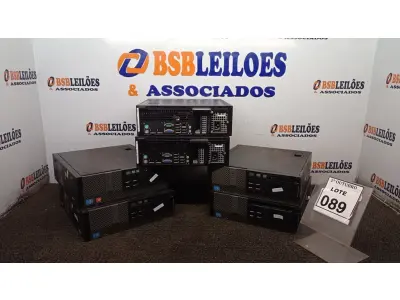 LOTE 089 - 06 CPUS MARCA DELL. (NO ESTADO) ATENÇÃO! FAZER A VISITAÇÃO ANTES DE ARREMATAR, NÃO SABEMOS SE FUNCIONA, LEILÃO NÃO TEM GARANTIA E NEM DEVOLUÇÃO, SUJEITO A POSSÍVEIS AVARIAS VISÍVEIS/OCULTAS E/OU AUSÊNCIA DE COMPONENTES.