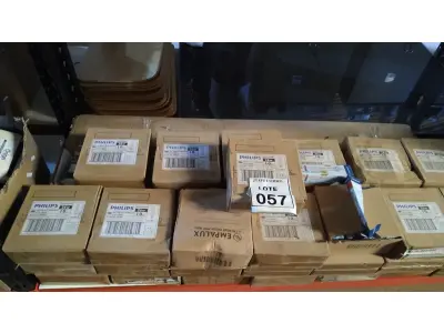 LOTE 057 - 01 LOTE COM GRANDE QUANTIDADE DE LÂMPADAS FLUORESCENTES DE MARCAS E MODELOS DIVERSOS. (NO ESTADO) ATENÇÃO! FAZER A VISITAÇÃO ANTES DE ARREMATAR, NÃO SABEMOS SE FUNCIONA, LEILÃO NÃO TEM GARANTIA E NEM DEVOLUÇÃO, SUJEITO A POSSÍVEIS AVARIAS VISÍVEIS/OCULTAS E/OU AUSÊNCIA DE COMPONENTES.