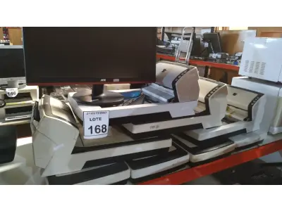 LOTE 168 - 08 SCANNERS MODELO FI-6230 MARCA FUJITSU E 01 MONITOR MARCA AOC. (NO ESTADO) ATENÇÃO! FAZER A VISITAÇÃO ANTES DE ARREMATAR, NÃO SABEMOS SE FUNCIONA, LEILÃO NÃO TEM GARANTIA E NEM DEVOLUÇÃO, SUJEITO A POSSÍVEIS AVARIAS VISÍVEIS/OCULTAS E/OU AUSÊNCIA DE COMPONENTES.