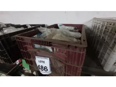 LOTE 486 - 01 LOTE COM SUPORTES DE MÓDULOS 4X2,3 MODULOS. (CAIXA ORGANIZADORA NAO INCLUSA) (NO ESTADO) ATENÇÃO! FAZER A VISITAÇÃO ANTES DE ARREMATAR, NÃO SABEMOS SE FUNCIONA, LEILÃO NÃO TEM GARANTIA E NEM DEVOLUÇÃO, SUJEITO A POSSÍVEIS AVARIAS VISÍVEIS/OCULTAS E/OU AUSÊNCIA DE COMPONENTES.