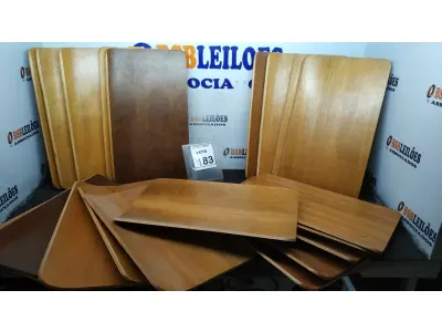 LOTE 183 - 20 PEÇAS DE MADEIRA. (NO ESTADO) ATENÇÃO! FAZER A VISITAÇÃO ANTES DE ARREMATAR, NÃO SABEMOS SE FUNCIONA, LEILÃO NÃO TEM GARANTIA E NEM DEVOLUÇÃO, SUJEITO A POSSÍVEIS AVARIAS VISÍVEIS/OCULTAS E/OU AUSÊNCIA DE COMPONENTES.