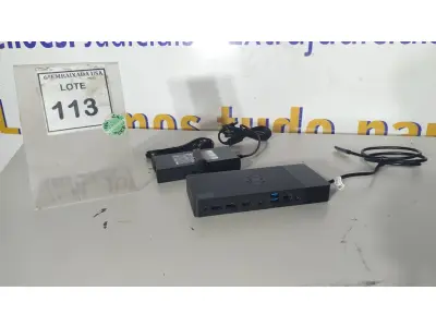 LOTE 113 - 01 DOCKING STATION DELL WD19 (NOVO).(NO ESTADO EM QUE SE ENCONTRA. SUJEITO A AVARIAS OCULTAS/VISÍVEIS.)