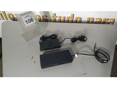 LOTE 106 - 01 DOCKING STATION DELL WD19 (NOVO).(NO ESTADO EM QUE SE ENCONTRA. SUJEITO A AVARIAS OCULTAS/VISÍVEIS.)