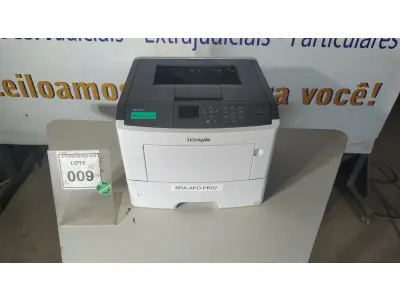 LOTE 009 - 01 IMPRESSORA LEXMARK. (NO ESTADO EM QUE SE ENCONTRA. SUJEITO A AVARIAS OCULTAS/VISÍVEIS.) 3ST414Z