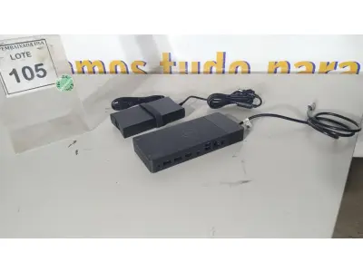 LOTE 105 - 01 DOCKING STATION DELL WD19 (NOVO).(NO ESTADO EM QUE SE ENCONTRA. SUJEITO A AVARIAS OCULTAS/VISÍVEIS.)