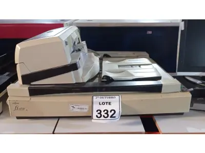 LOTE 332 - 01 SCANNER MODELO F1 6770 MARCA FUJITSU. (NO ESTADO) ATENÇÃO! FAZER A VISITAÇÃO ANTES DE ARREMATAR, NÃO SABEMOS SE FUNCIONA, LEILÃO NÃO TEM GARANTIA E NEM DEVOLUÇÃO, SUJEITO A POSSÍVEIS AVARIAS VISÍVEIS/OCULTAS E/OU AUSÊNCIA DE COMPONENTES.