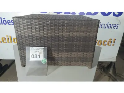 LOTE 031 - 01 MESA DE CENTRO DE JARDIM. (NO ESTADO EM QUE SE ENCONTRA. SUJEITO A AVARIAS OCULTAS/VISÍVEIS.) AV9337G