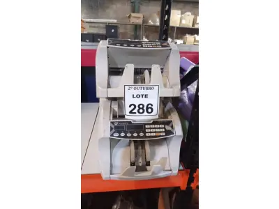 LOTE 286 - 03 MÁQUINAS DE CONTAR CÉDULAS, 01 SCANNER MARCA KODAK E 01 IMPRESSORA MARCA PANASONIC. (NO ESTADO) ATENÇÃO! FAZER A VISITAÇÃO ANTES DE ARREMATAR, NÃO SABEMOS SE FUNCIONA, LEILÃO NÃO TEM GARANTIA E NEM DEVOLUÇÃO, SUJEITO A POSSÍVEIS AVARIAS VISÍVEIS/OCULTAS E/OU AUSÊNCIA DE COMPONENTES.