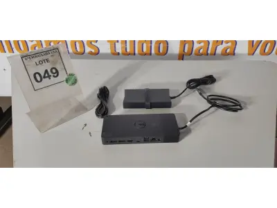 LOTE 049 - 01 DOCKING STATION DELL WD19 (NOVO).(NO ESTADO EM QUE SE ENCONTRA. SUJEITO A AVARIAS OCULTAS/VISÍVEIS.)