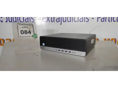 LOTE 084 - 01 CPU HP ELITEDESK CORE I5 COM 16 GB DE MEMORIA RAM. (NO ESTADO EM QUE SE ENCONTRA. SUJEITO A AVARIAS OCULTAS/VISÍVEIS.) 2UA7411N87